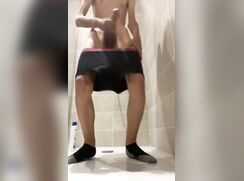 Wanking in the bathroom - 07-26-25