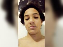 Dark skinned with impressive body jerks and cums - 07-27-25