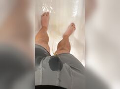 Cumming and Pissing in Underwear