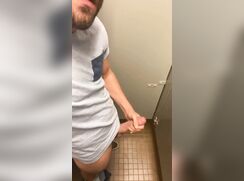 Splattering the Stall Walls & Floor-Cums 224