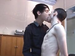 English boys fucking a pale slim twink