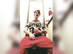 cute on fire guy baited hot off