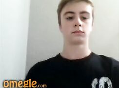 Omegle Very hot Cut Ginger Tall College wanker - AI Enhanced