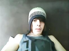 Tall Slender Uncut Brunette College wanks off in his Beanie - AI Enhanced