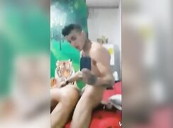 hot boy giving bareback fucking