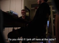 Twink Jerks While Grandpa Watches porn