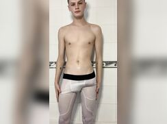 cute skinny georgi wake up routine