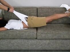 White Briefs Twink Wedgied By Older Brothers porn