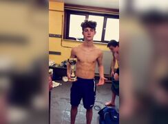 cute fit tall soccer player snapchat show