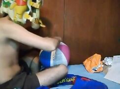 Beach Ball Humping Twink Orgasms Hard