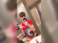 cute curly ginger floor baited off cam porn