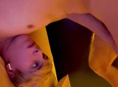 Teen self cum facial - 08-12-25