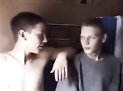 Vintage Twinks On A Train go Horny