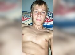 cute blonde cumming on his mouth baited off