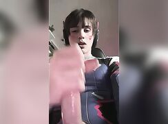 Frat Guy Thin Dark Hair cums on cam - AI Enhanced