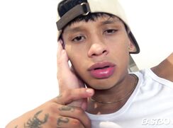 Awesome teen hunk latino with big dick gets handjob