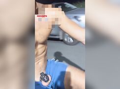 Locked Guy In Chastity Rides Bike In Public Exposed porn