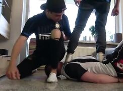 Two young masters and their pathetic sub