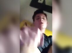 Cumming Hard After School - Twink Amateur Masturbates