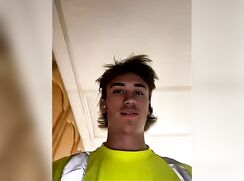 Man at Work - taking a wank break - AI Enhanced