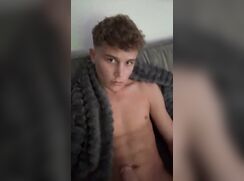 cute big cock blonde alfie riley watching games