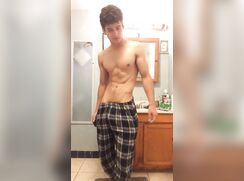 Jock Poses at Home