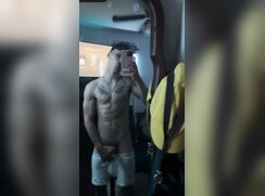 Hot tatted dude jerk