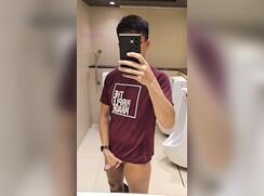 Uncut Gaysian Geek Public Toilet Play porn