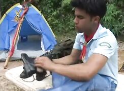 Camping Fun Scouts Twink Gay Porn