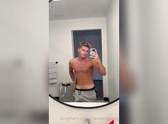 cute youngcarson blonde showing hardon