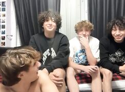 EVAN & FRIENDS SHOW THEIR COCKS