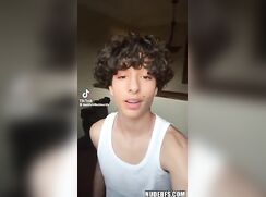 TikTok boy cums for daddy