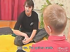 Vintage Blond and Black Hair guys Suck Bareback Kissing Eastern European - AI Enhance