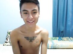 Webcam Show: The Latino boy with the Eagle Tattoo