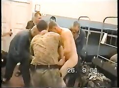 Vintage webcam: Russian barrack life