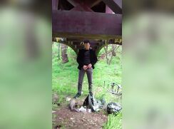 Cumming under a bridge - 08-24-25