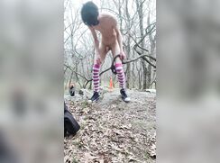 A quickie in the woods - 08-24-25