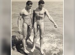 Amateur webcam: Boys swimming naked