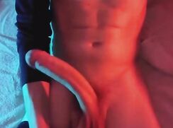 Sweet teen with big cock and full of cum