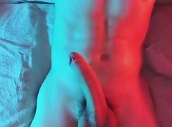 Sweet teen with big cock and full of cum