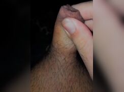 Uncut Micropenis Foreskin Play porn
