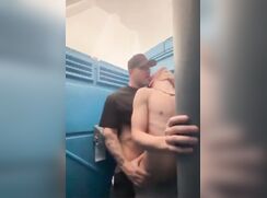 Festival Security Fucks Twink In Portapotty porn