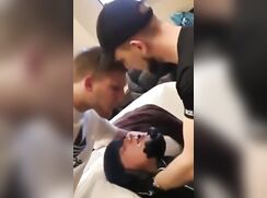 Twink Made To Swallow Spit porn