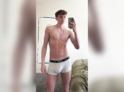 cute blonde prince cumming on chest jo