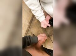 Public Toilet Cum Swap porn