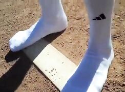 Baseball Socks and Barefeet