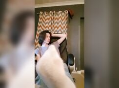 benielo shows off socks and feet 2