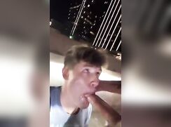 Sloppy BJ In Parking Garage porn