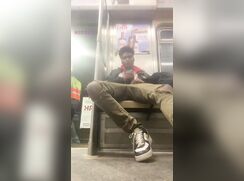 Metro Employee Catches Him Jerking porn