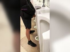 Urinal Jerk Spy porn